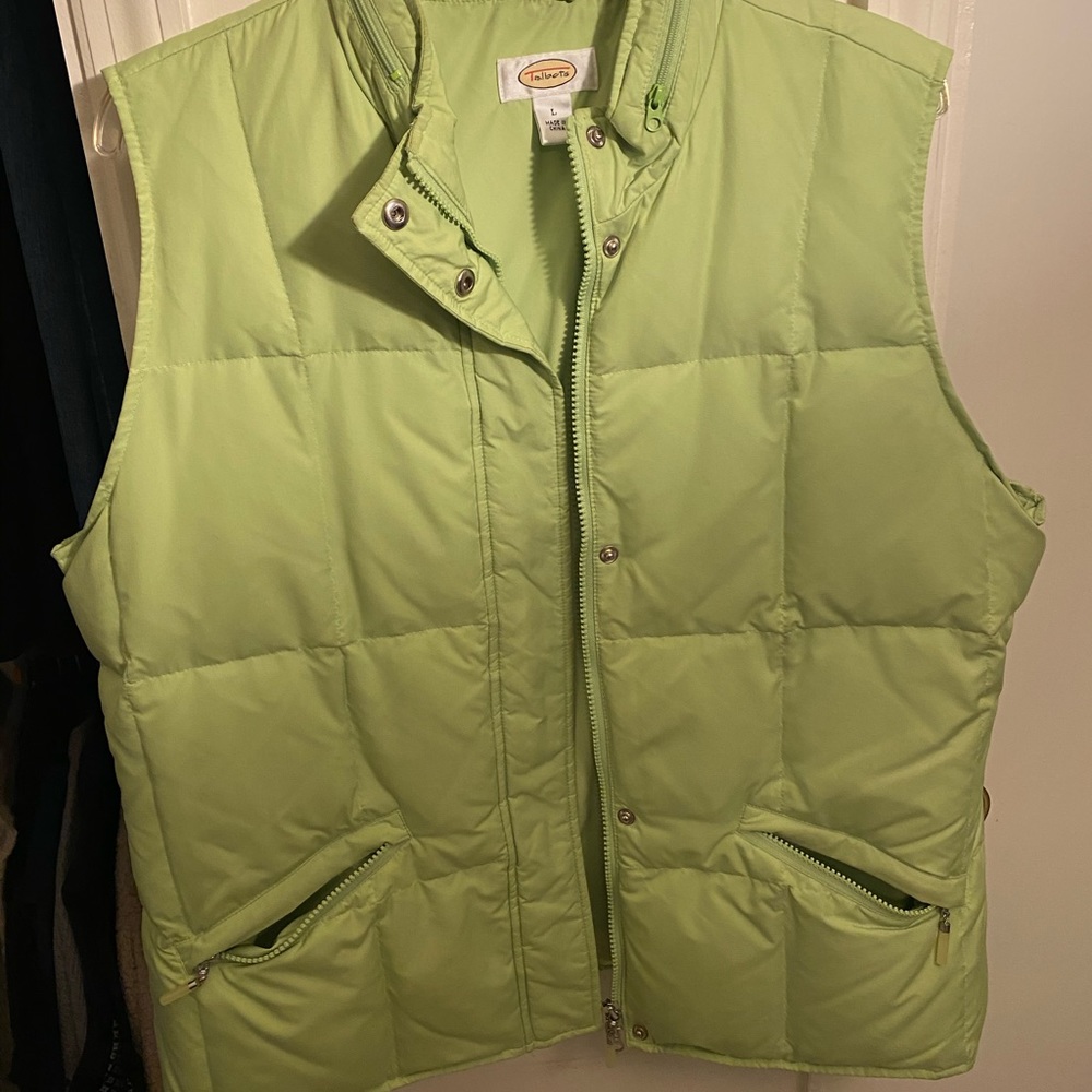 Green Down Vest